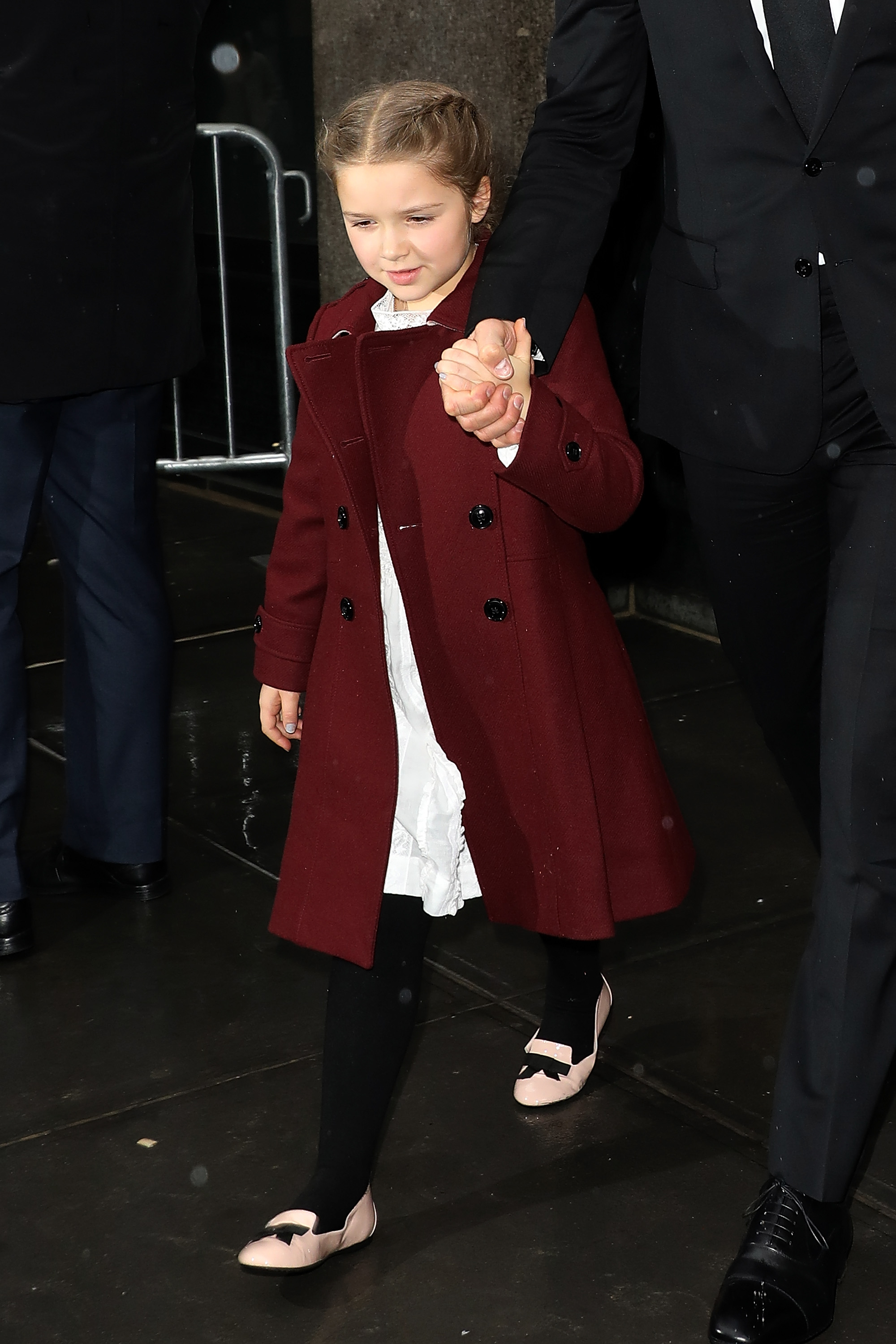 Harper Beckham spotted out in New York City on February 11, 2018 | Source: Getty Images