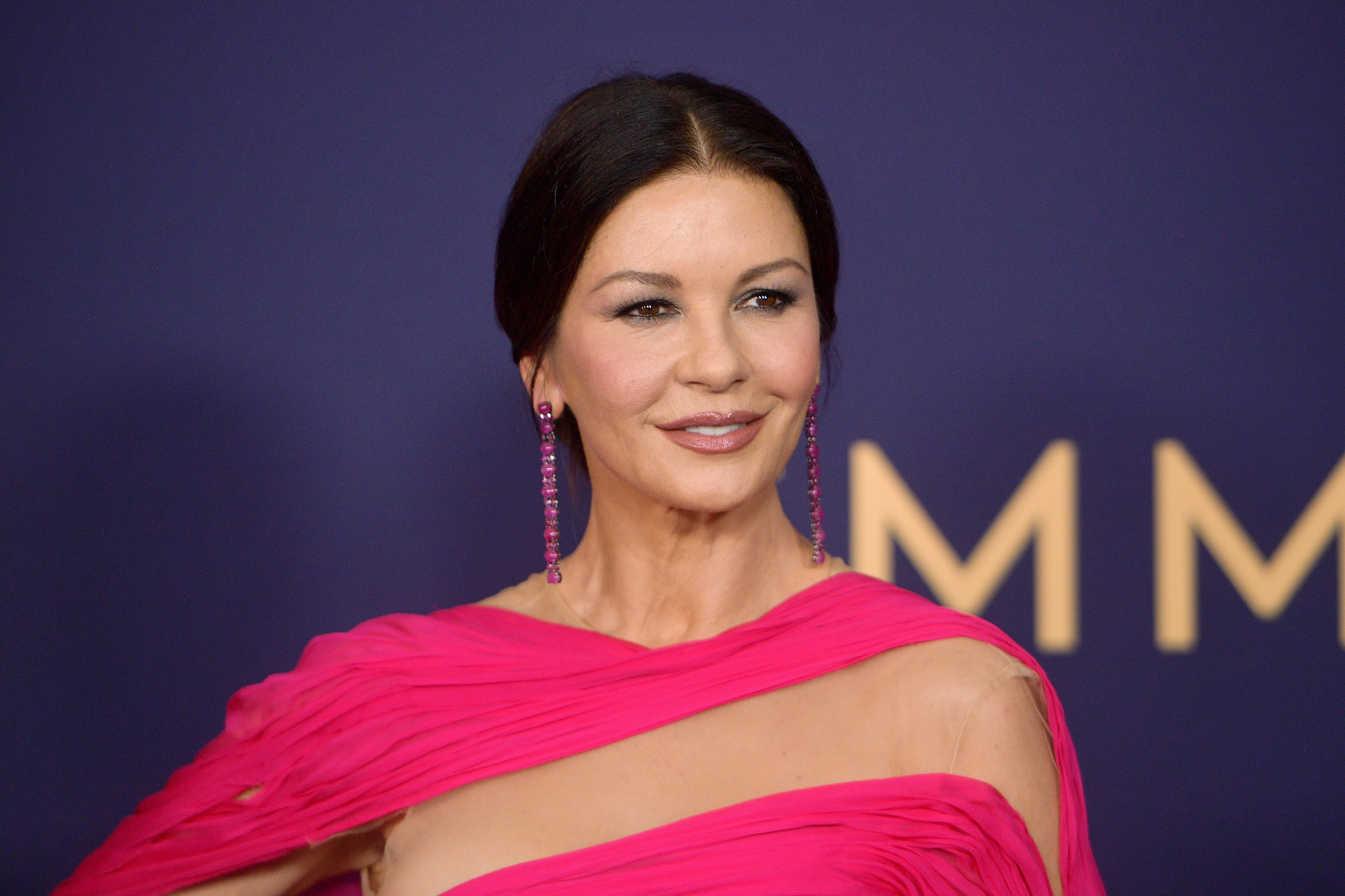 Catherine Zeta-Jones attends the 71st Emmy Awards at Microsoft Theater on September 22, 2019, in Los Angeles, California. | Source: Getty Images.