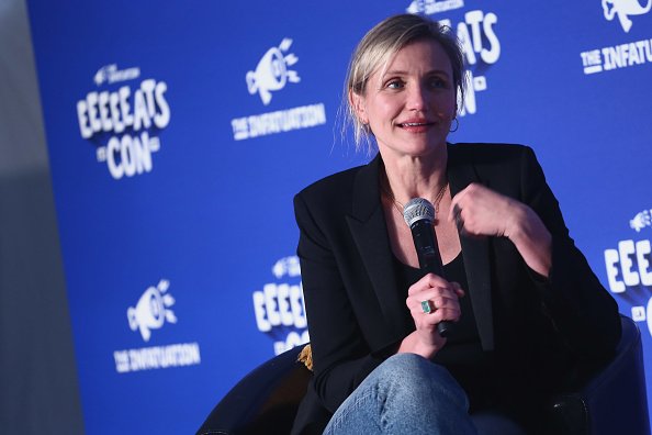 Cameron Diaz est sur scène à EEEEEatscon 2019 au Barker Hangar à Santa Monica, Californie. | Photo : GettyImage