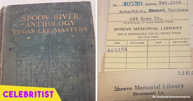 Son returns mom's borrowed book from a library 84 years later