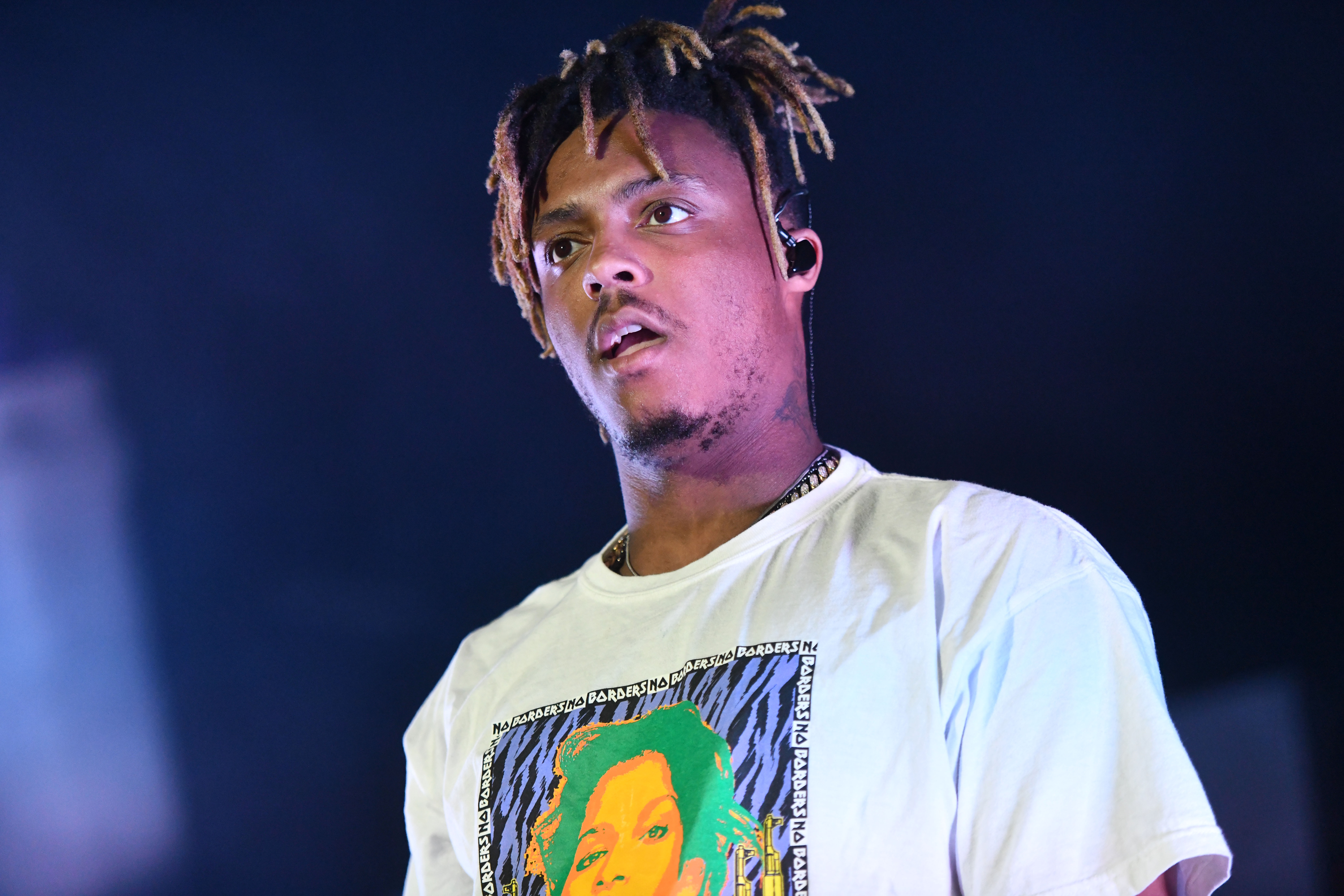 Juice WRLD performing onstage during the 'Death Race for Love' tour at The Greek Theater in Los Angeles, California | Photo: Getty Images