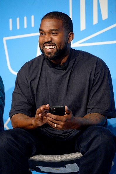 Kanye West at the "Kanye West and Steven Smith in Conversation with Mark Wilson" on November 07, 2019 | Photo: Getty Images
