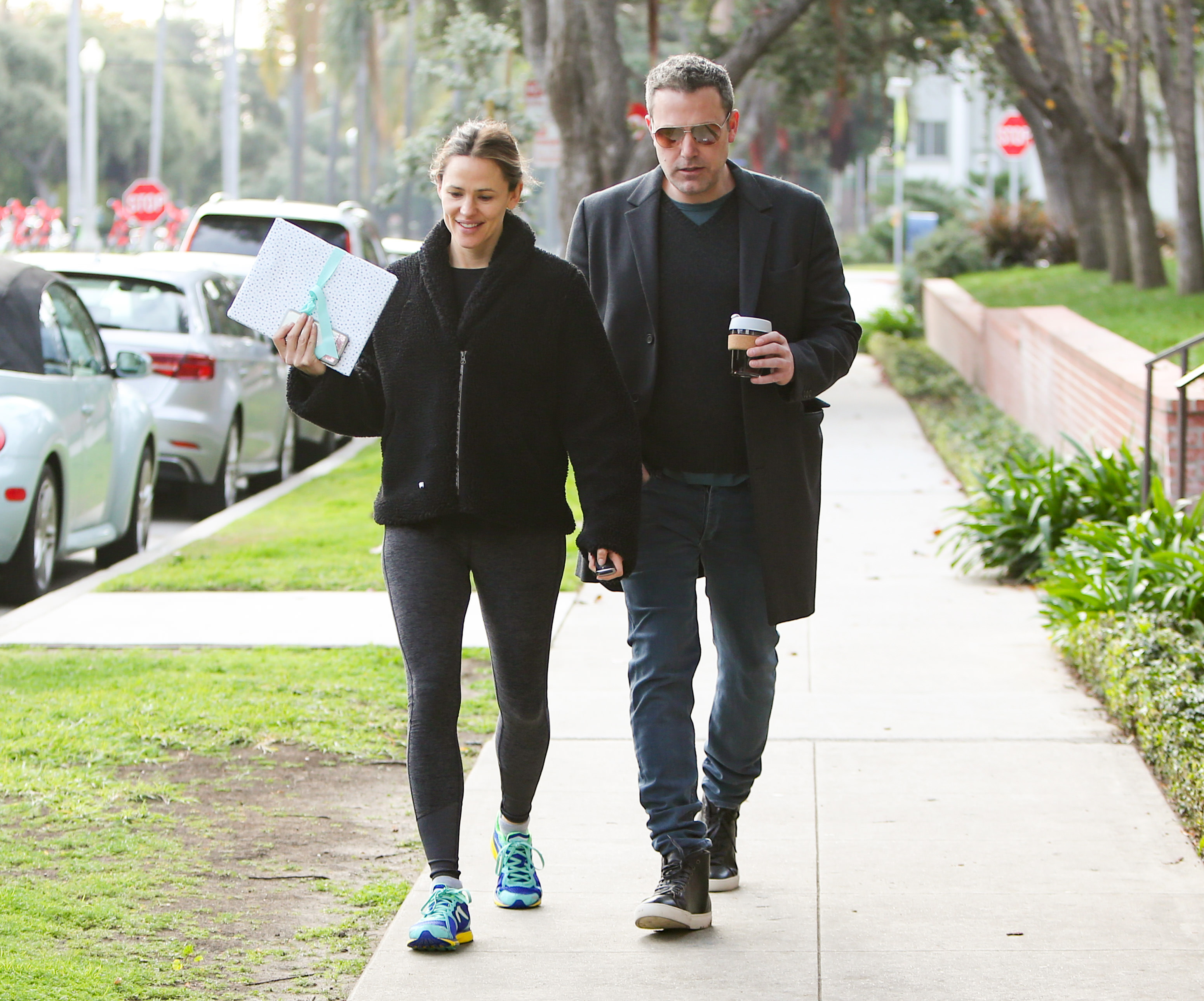 Jennifer Garner and Ben Affleck in California in 2019 | Source: Getty Images