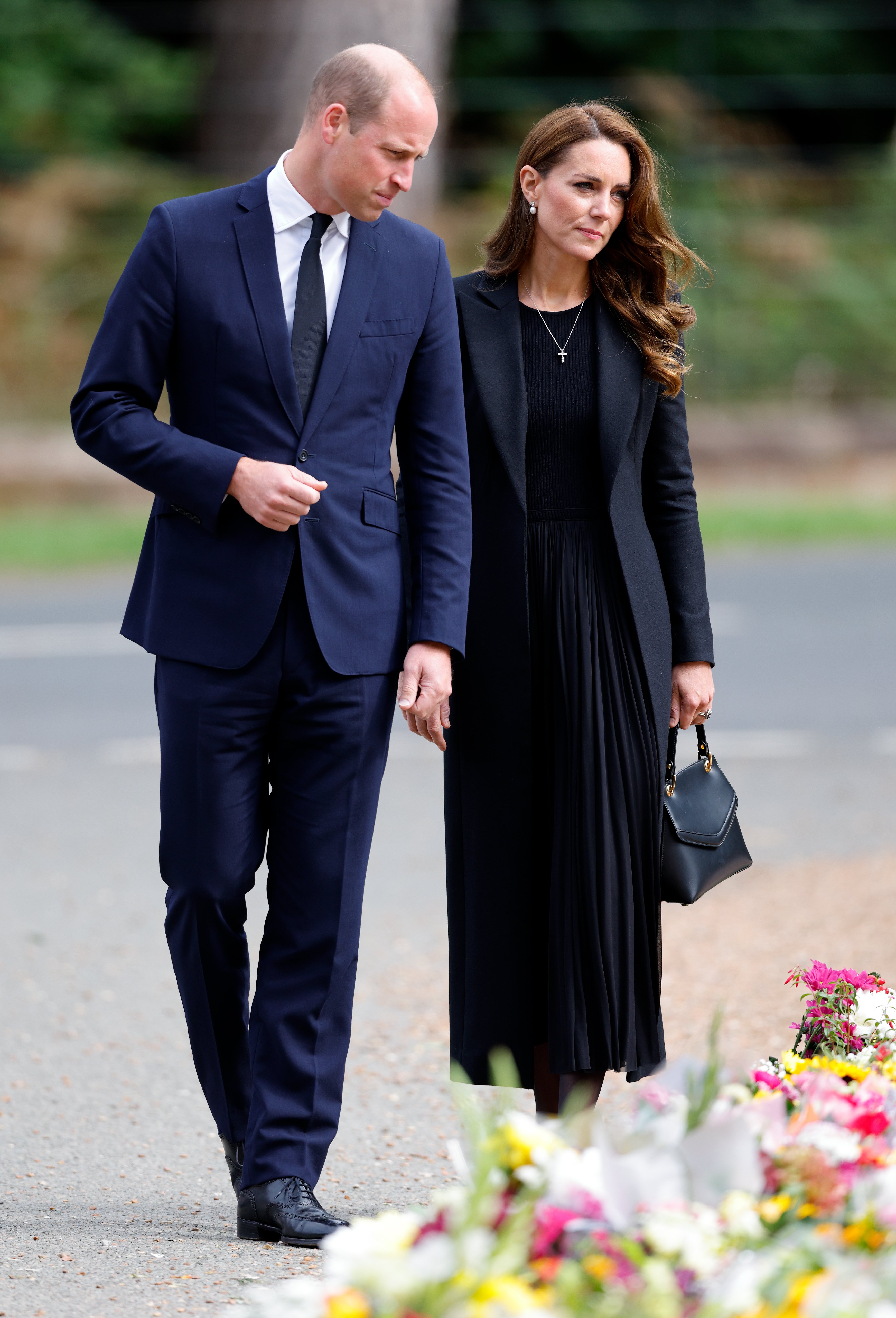 Prince William and Kate Middleton in Sandringham, England 2022. | Source: Getty Images 