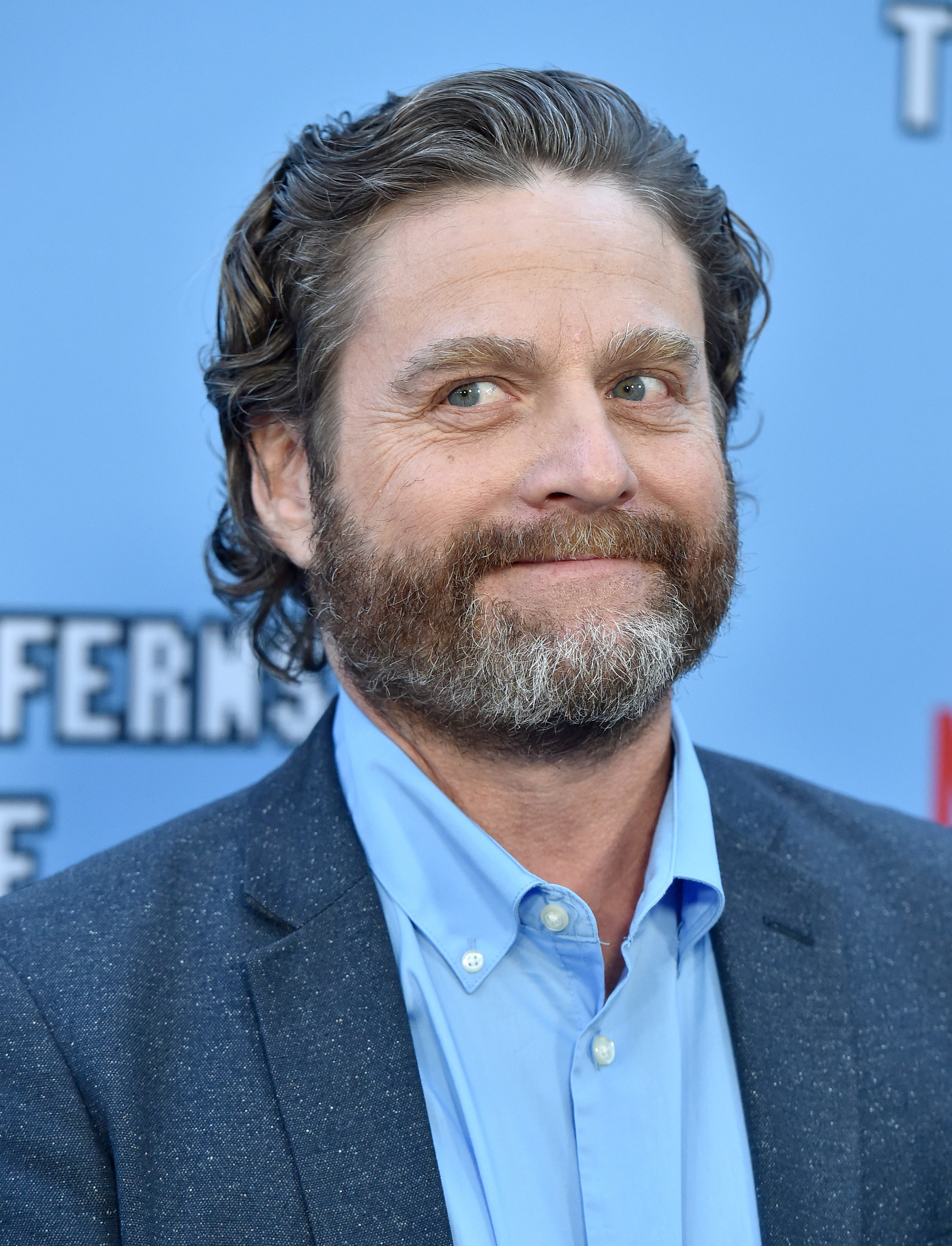 Zach Galifianakis attends the LA Premiere of Netflix's "Between Two Ferns: The Movie" at ArcLight Hollywood on September 16, 2019 in Hollywood, California. | Source: Getty Images 