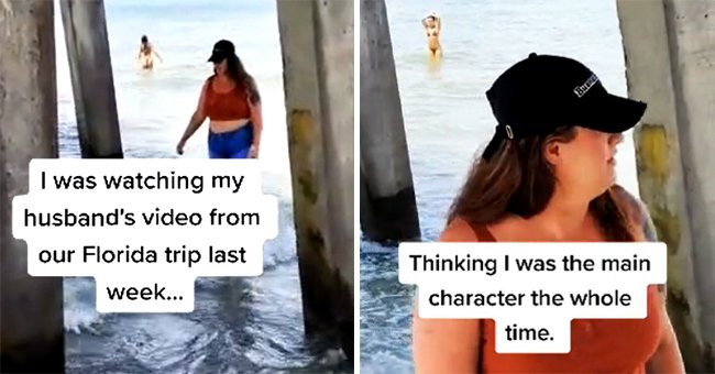Die TikTokerin teilte ein 34-Sekunden-Video ihres Florida-Urlaubs, das von ihrem Ehemann aufgenommen wurde. | Quelle: Tiktok.com/thicctok5280
