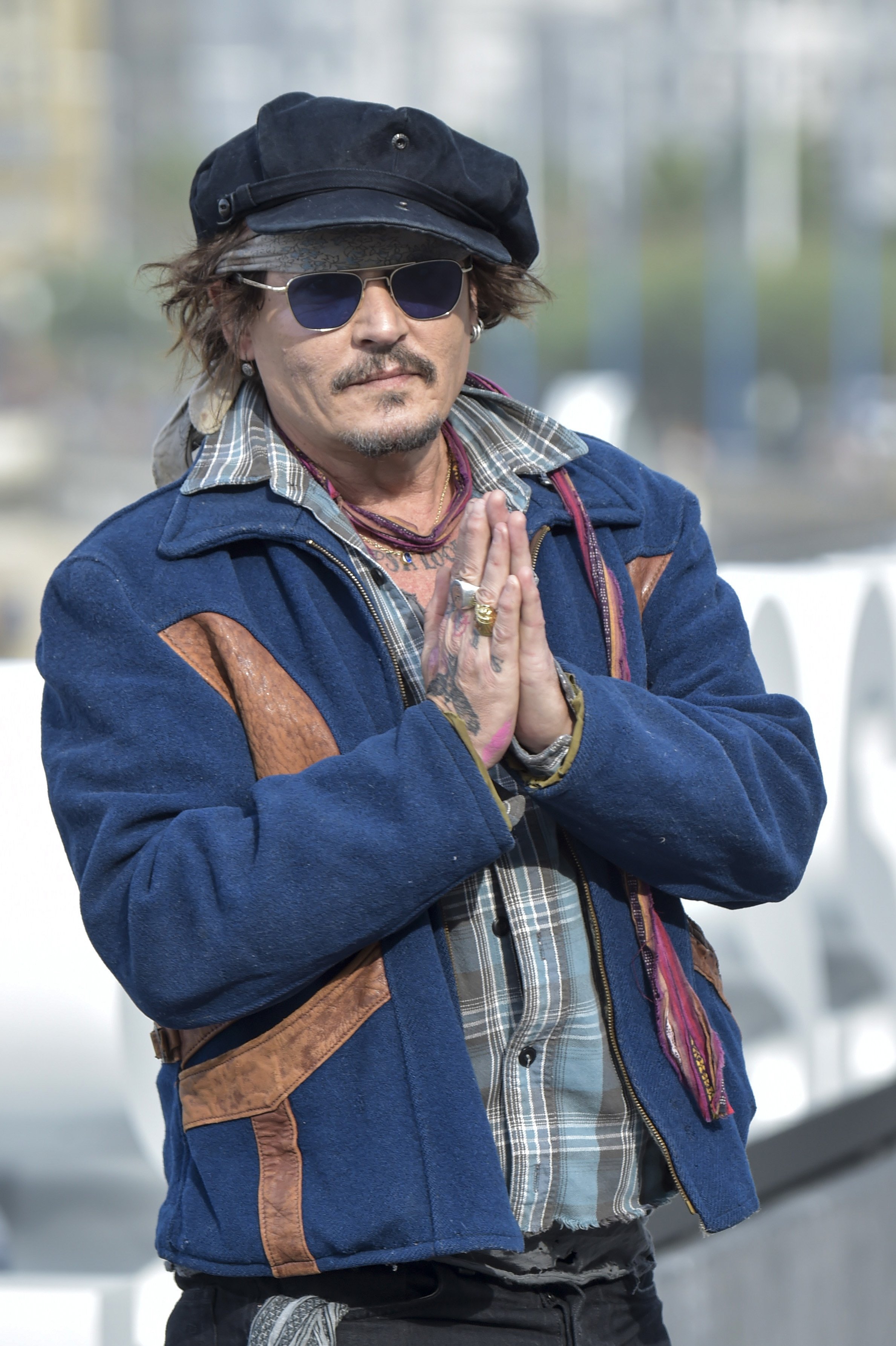 Johnny Depp attends the Donostia Award photocall during 69th San Sebastian Film Festival at Kursaal, San Sebastian, on September 22, 2021, in San Sebastian, Spain. | Source: Getty Images