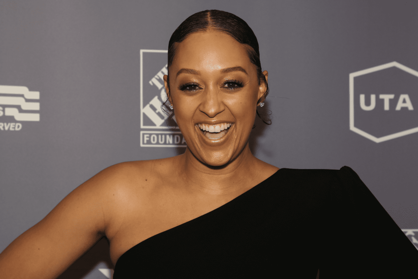 Tia Mowry at the 2019 US Vets Salute Gala on November 05, 2019 in Beverly Hills, California. | Source: Getty Images