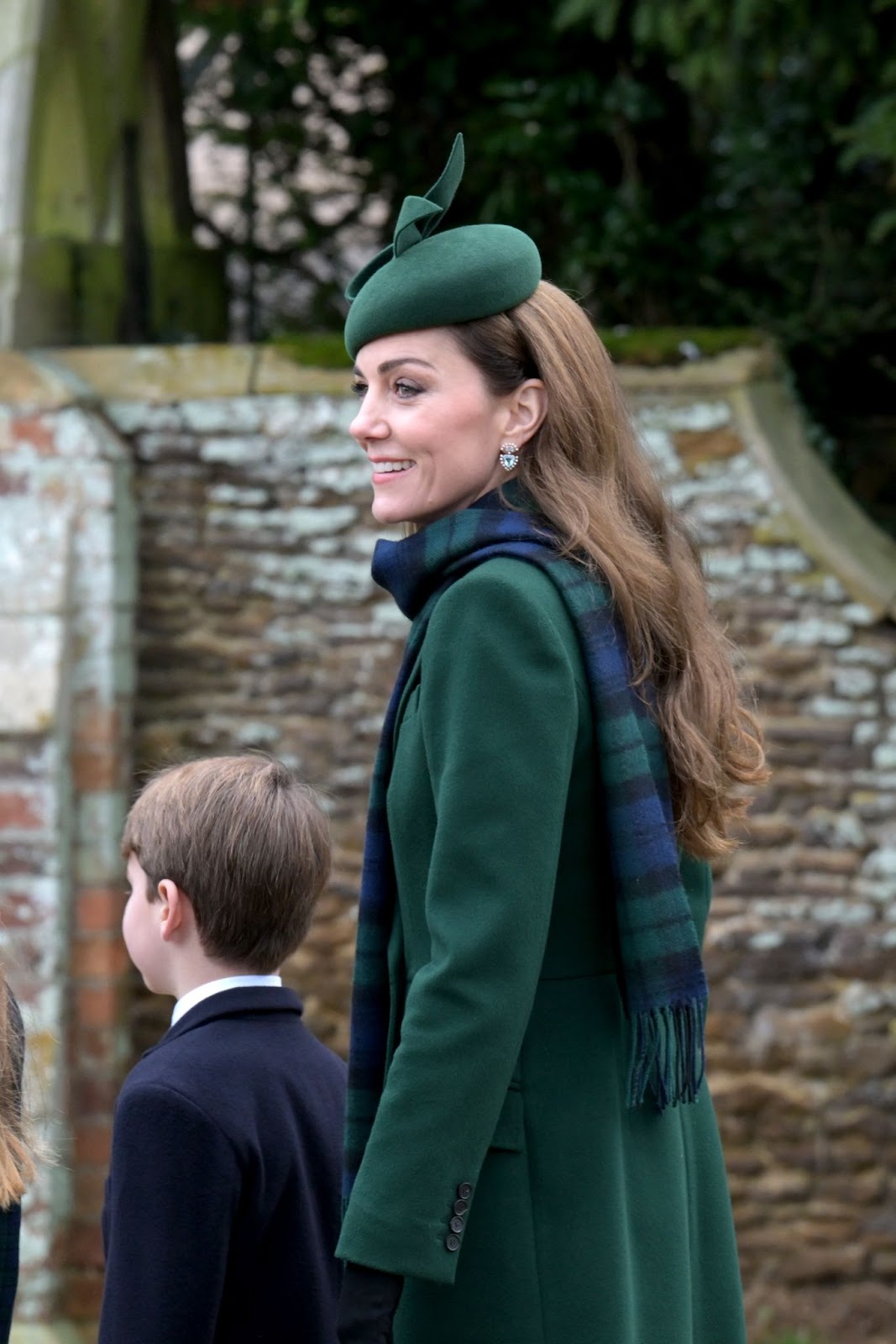 Catherine, Princess of Wales, at the Christmas morning service at St. Mary Magdalene Church on December 25, 2024, in Norfolk, England. | Source: Getty Images