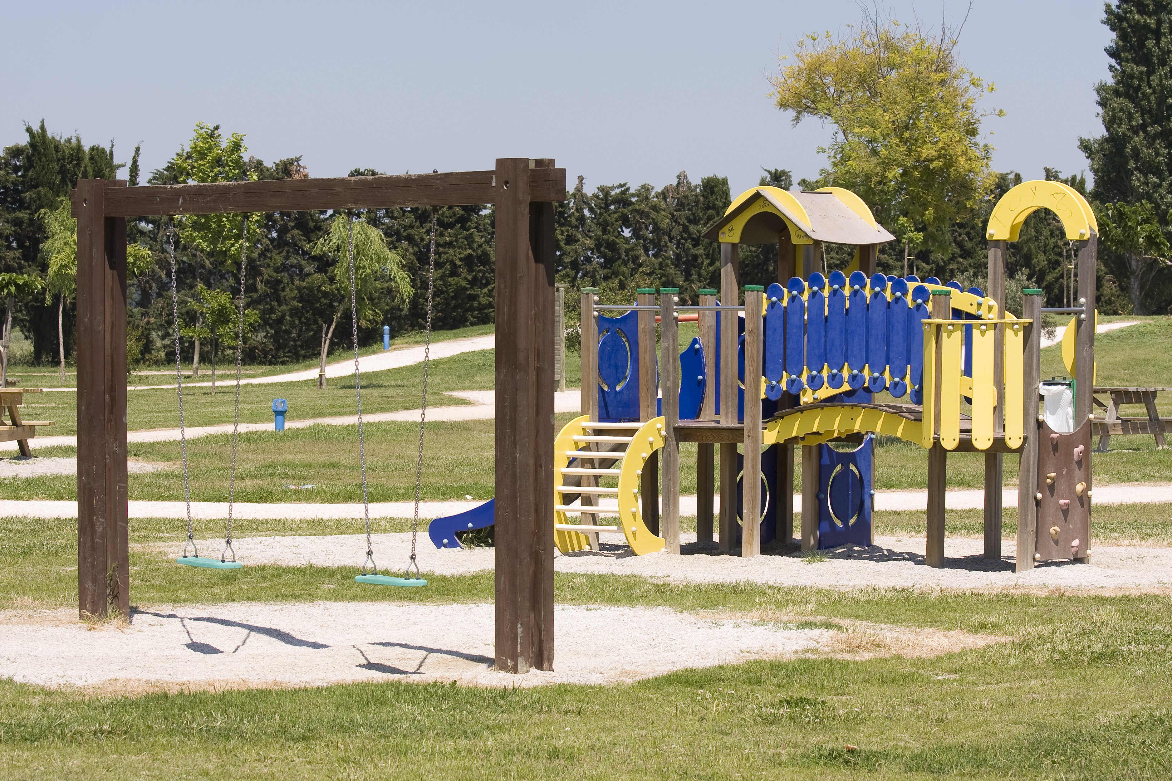 Parque infantil sin niños. | Foto: Shutterstock.