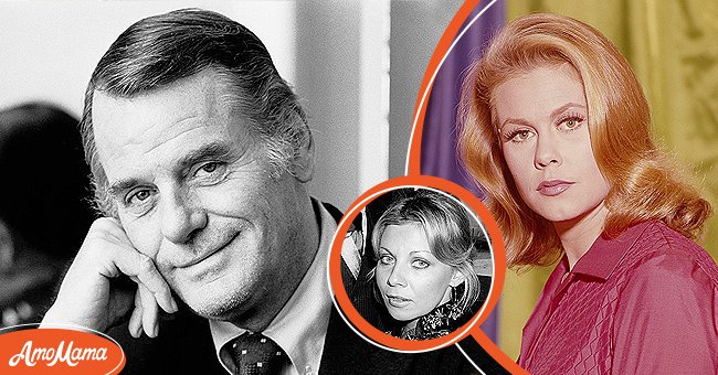 Portrait of actor Gig Young on May 15, 1970. [Left] | Monochrome photo of actress Elizabeth Montgomery. [Middle] | Portrait photo of Elizabeth Montgomery on March 1, 1965. [Right]. | Photo: Getty Images
