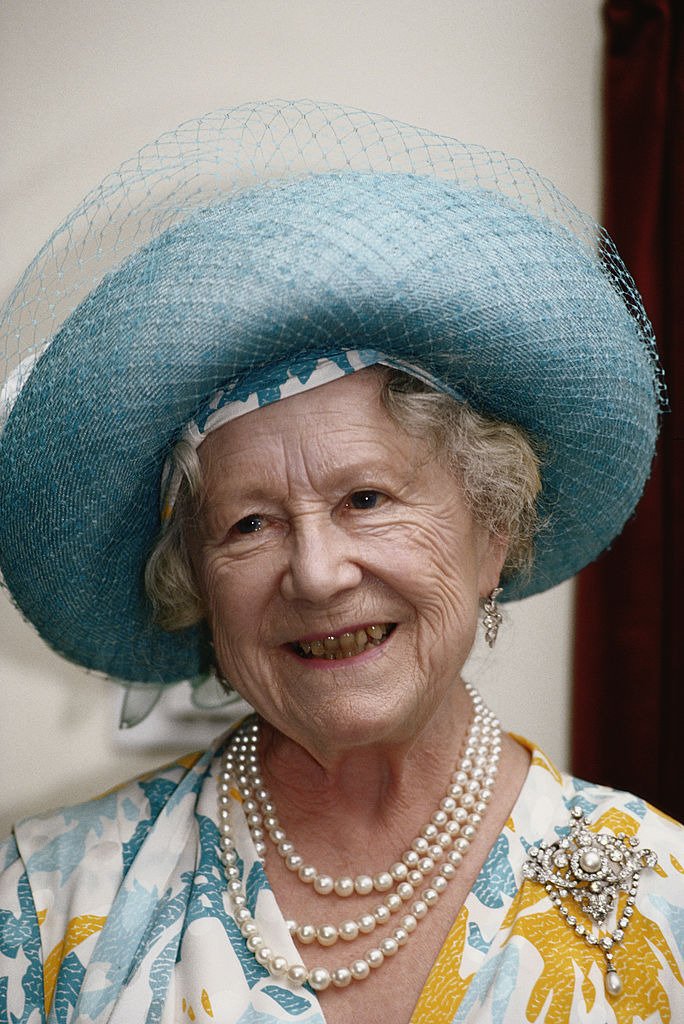 The Queen Mother (1900 - 2002) visiting Ronald Gibson House, a nursing home in Tooting, London, England, Great Britain, 2 June 1992 | Photo: Getty Images