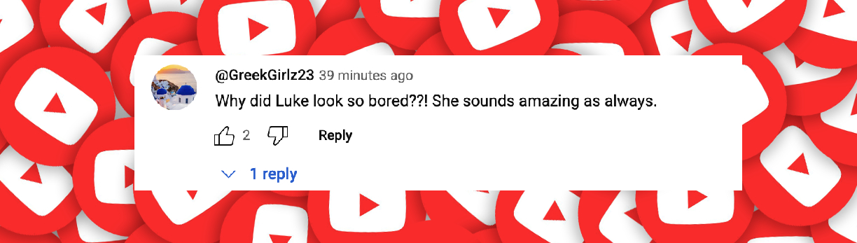 A netizen's remark about Miranda Lambert's "American Idol" performance on May 4, 2025 | Source: YouTube/AmericanIdol