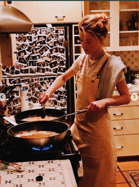 Amber Heard is pictured as seen in a post dated November 27, 2025 | Source: Instagram/amberheard