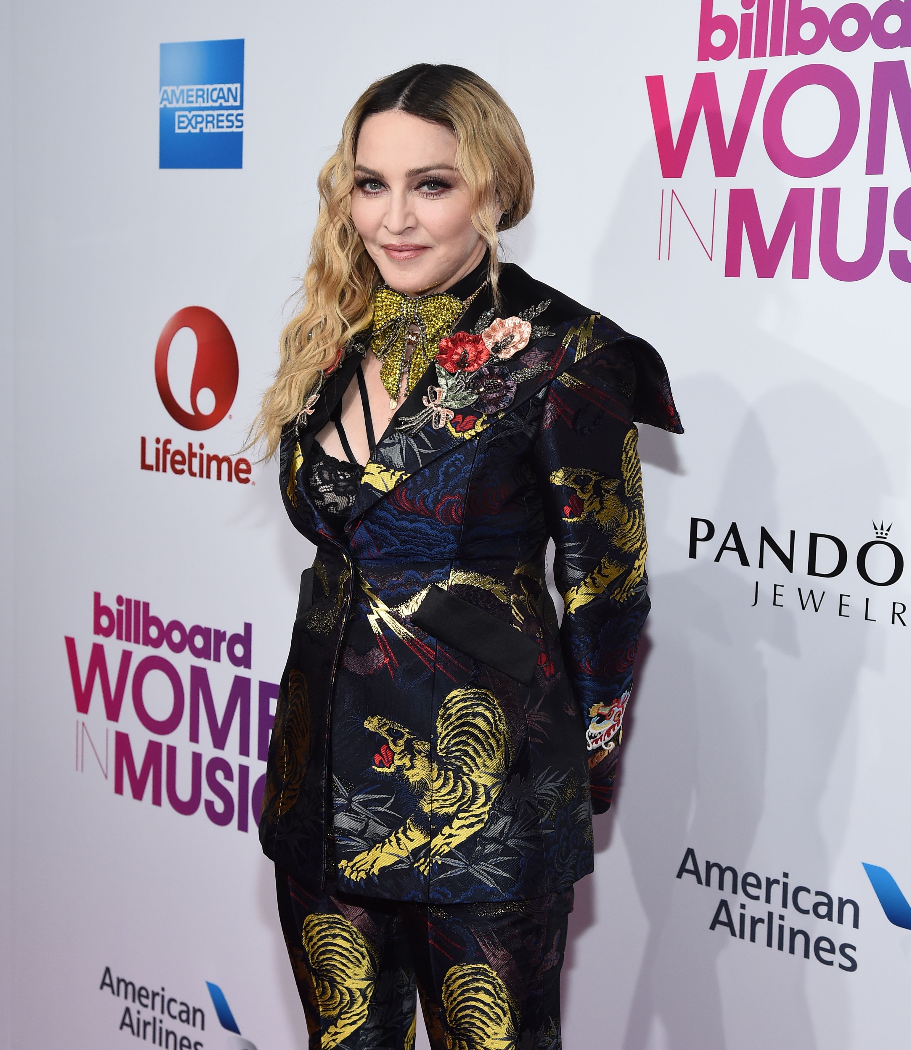 Madonna at Billboard Women In Music 2016  at Pier 36 on December 9, 2016 | Photo: Getty Images