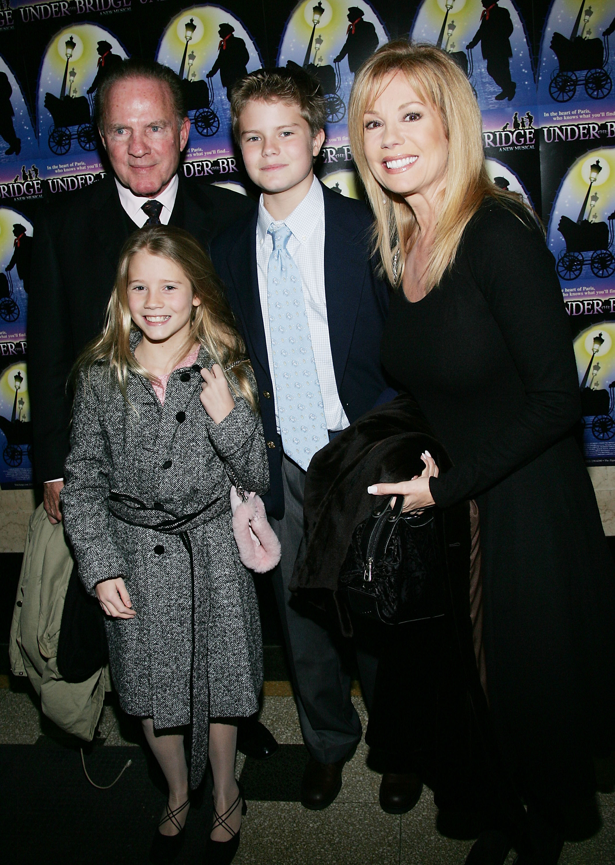 Frank and Kathie Lee Gifford share a family moment with their children, Cassidy and Cody, years before the couple’s two children would grow up and make Kathie Lee a grandmother of five. | Source: Getty Images