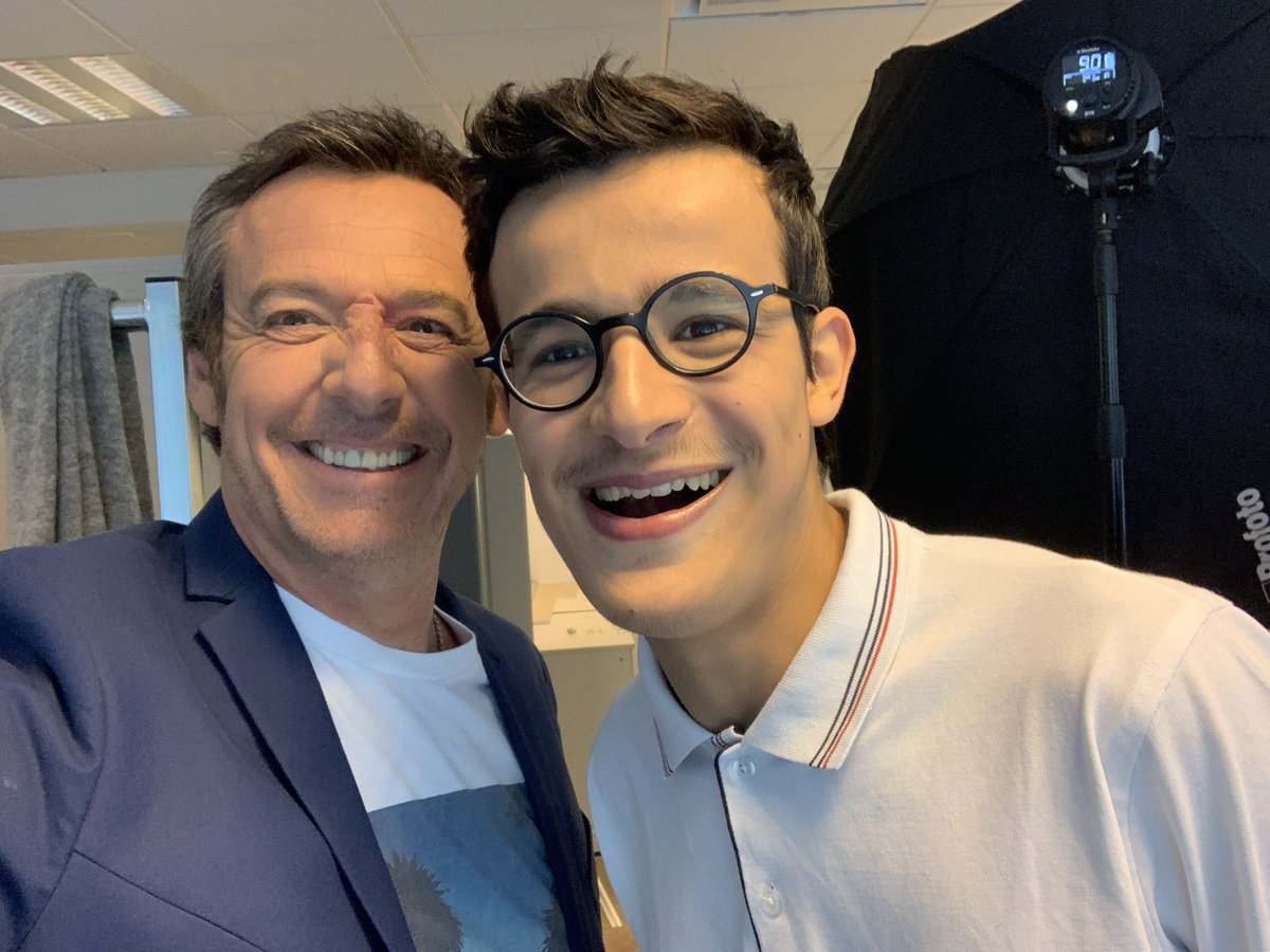 La photo de Jean-Luc Reichmann avec Paul | Source: Twitter, Jean-Luc Reichmann