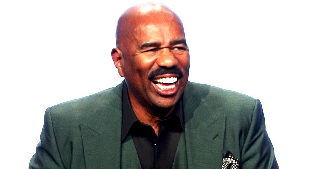 Steve Harvey Lovingly Teaches Grandson Bj How To Ride A Bike