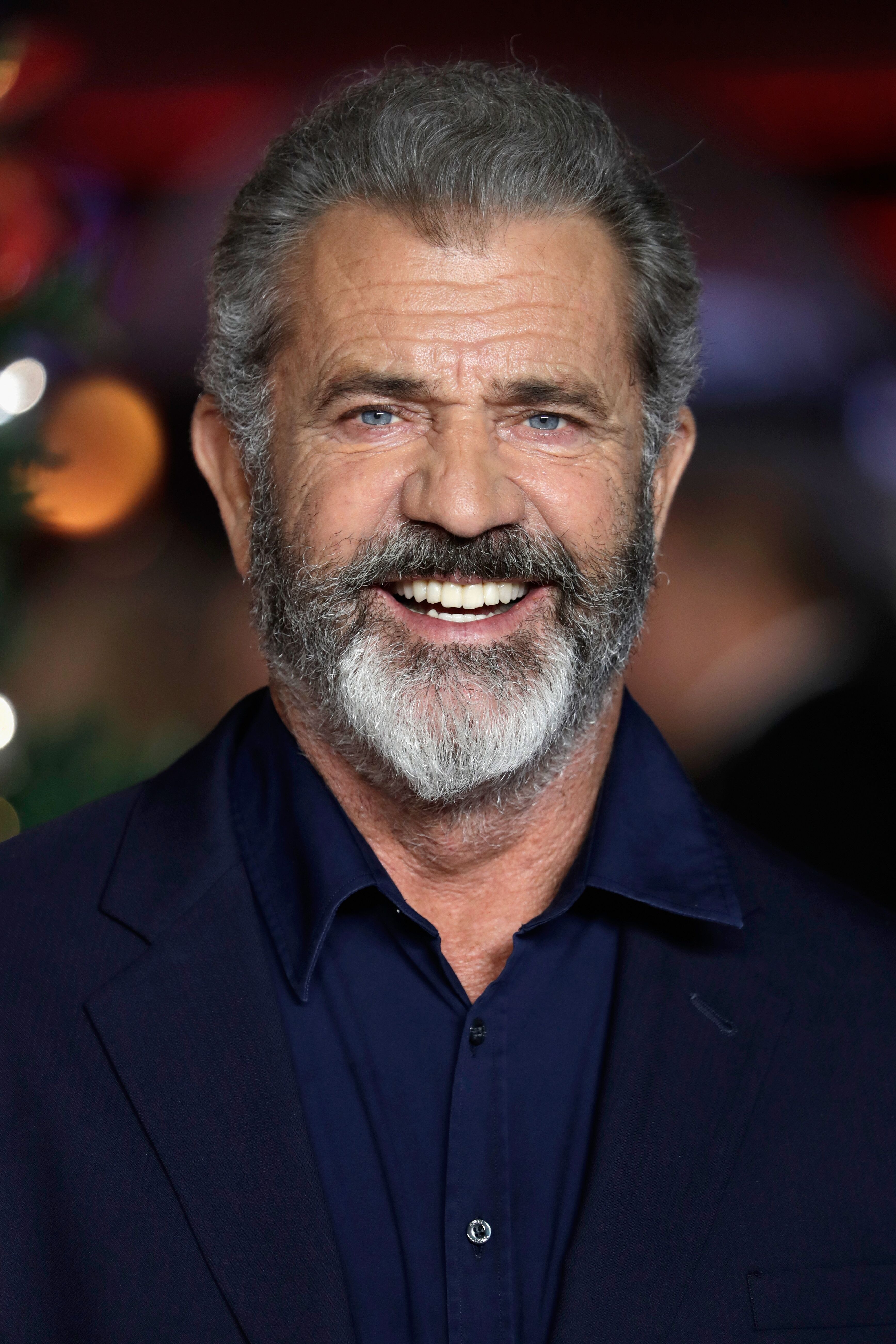 Mel Gibson arrive à la première britannique de "Very Bad Dads  2". | Photo : Getty Images