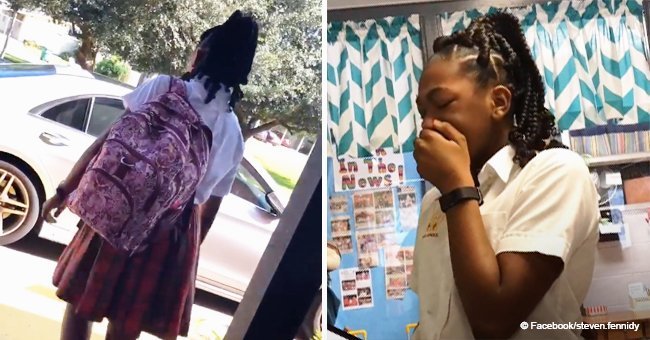 Black girl gets removed from Catholic middle school in tears over her look