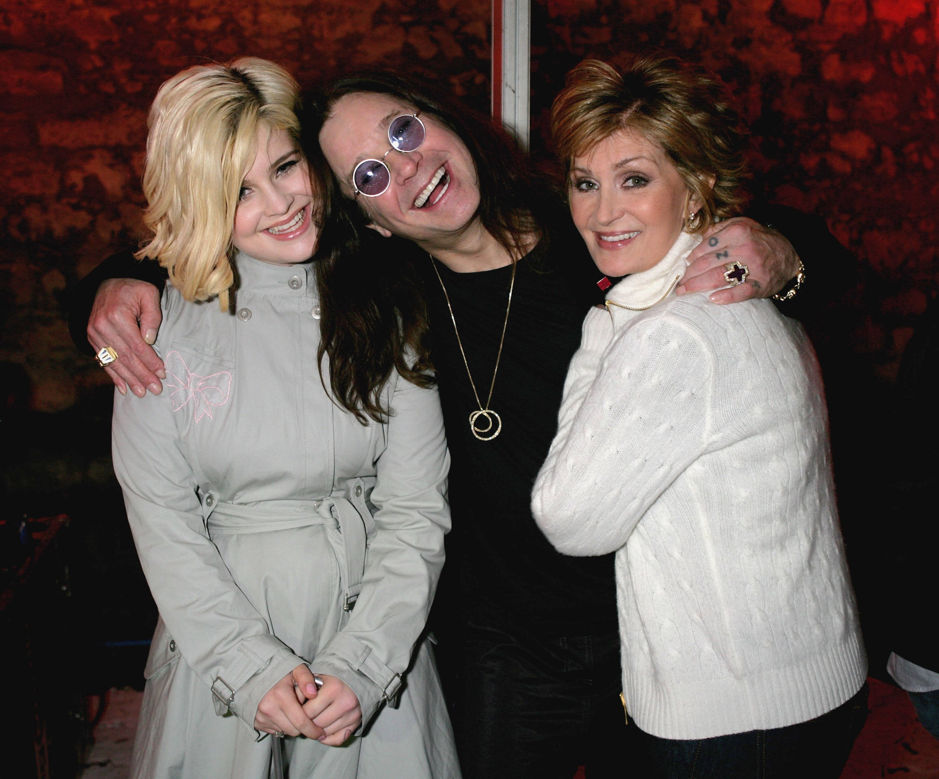 Kelly Osbourne, Ozzy Osbourne and Sharon Osbourne attend The Prince's Trust 30th Live concert which took place at the Tower of London on May 20, 2006 in London, England. | Source: Getty Images
