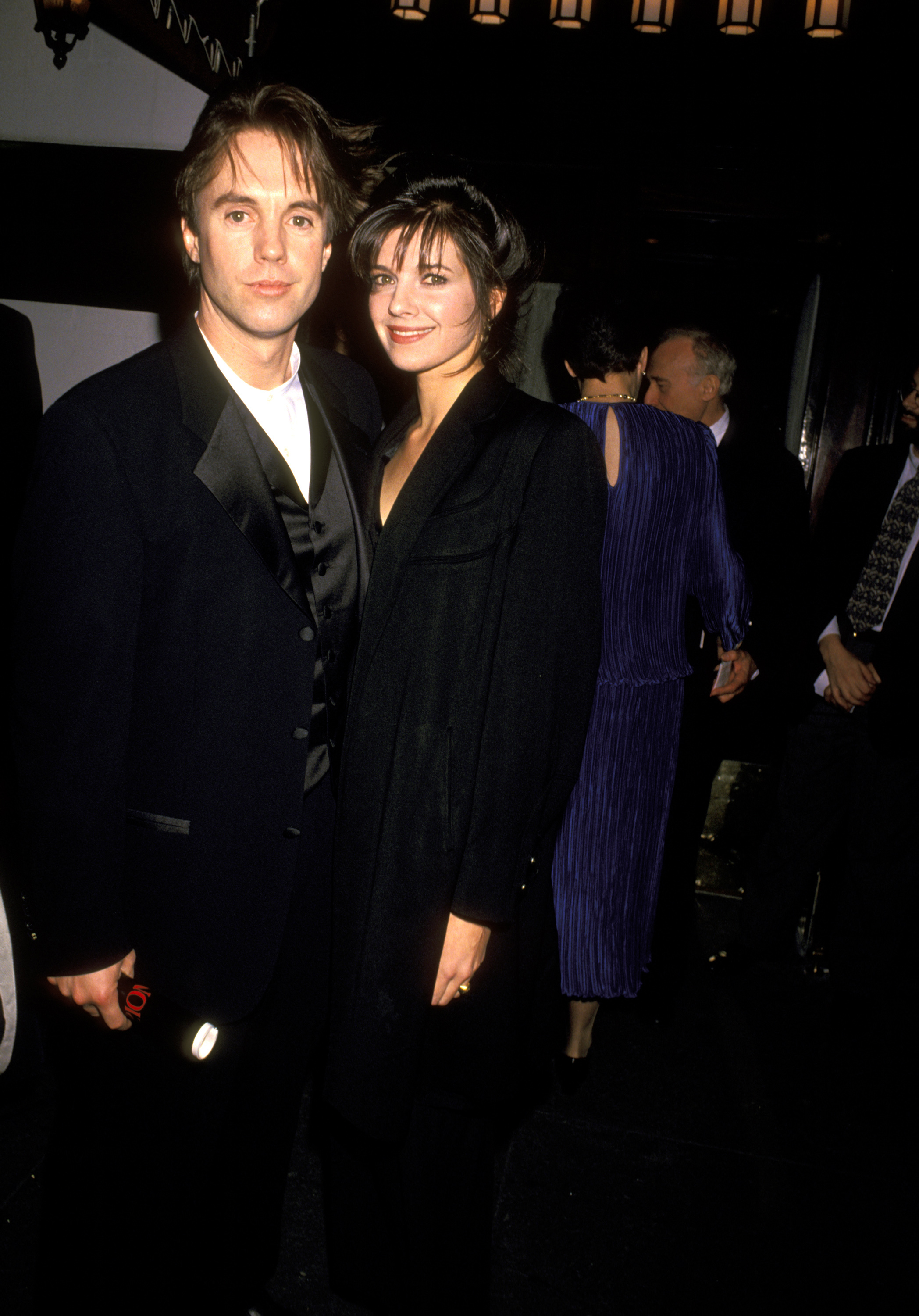 Shaun Cassidy and Susan Diol during Opening Night Party for Passion - May 9, 1994 at Sardi's Restaurant in New York City, New York, United States. | Source: Getty Images