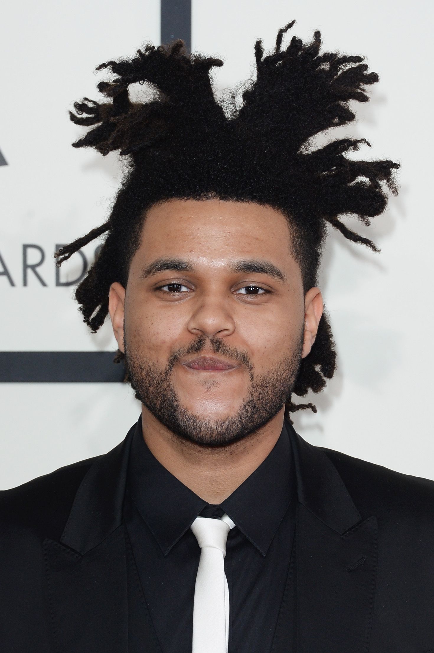Abel Tesfaye of The Weeknd at the 56th GRAMMY Awards in January 2014 in Los Angeles | Source: Getty Images