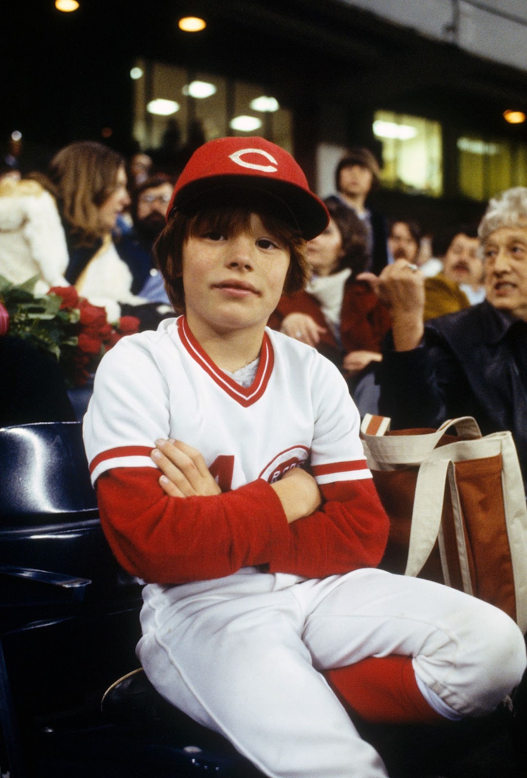 Pete Rose Jr. at Riverfront Stadium in Cincinnati, Ohio, circa 1970s. | Source: Getty Images