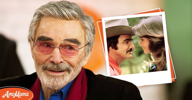 Burt Reynolds on "Today show", on March 15, 2018 [Left] | Actors Burt Reynolds and Sally Field in the film 'Smokey and the Bandit'. [Right] | Photo: Getty Images