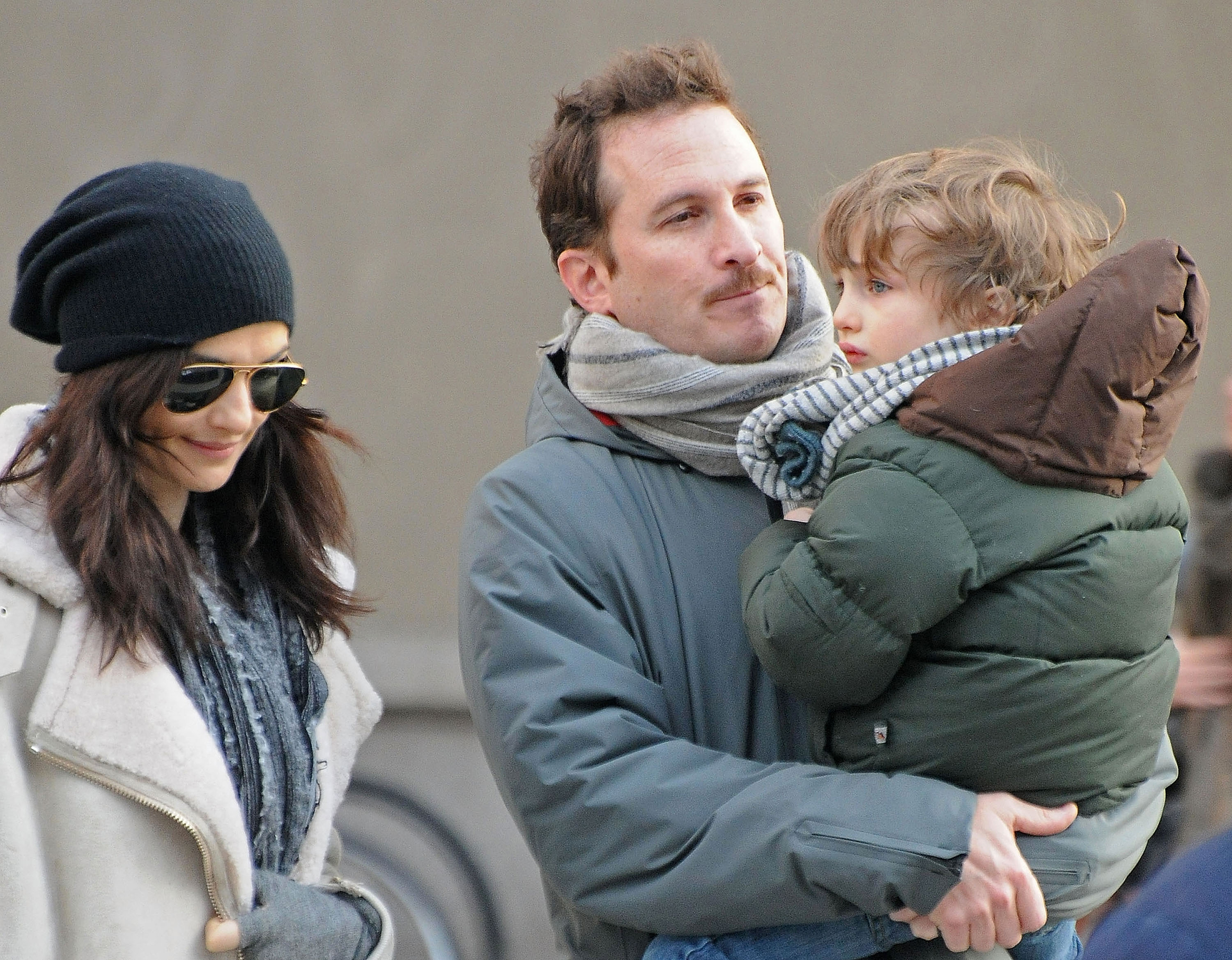 Rachel Weisz, Darren Aronofsky, and Henry Aronofsky spotted in New York City on January 5, 2011, in New York City. | Source: Getty Images