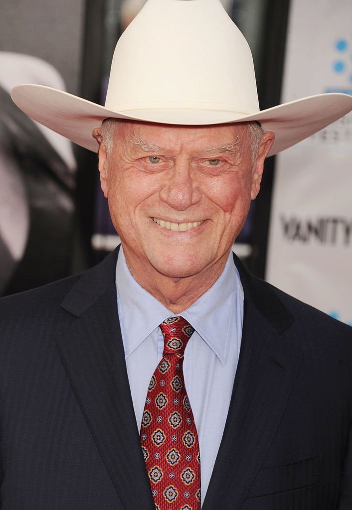  Larry Hagman attends the World Premiere of 40th Anniversary Restoration of "Cabaret" at Grauman's Chinese Theatre | Getty Images 