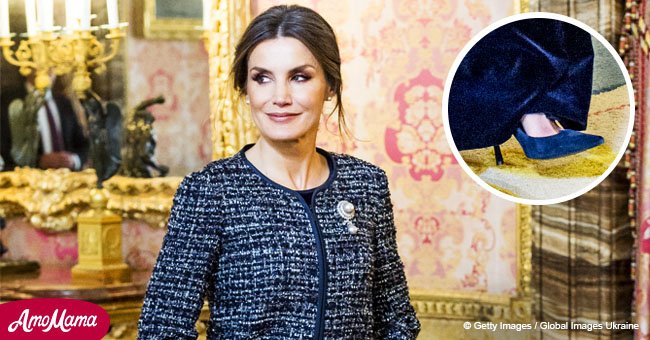 Reina Letizia luce chic y elegante en falda hasta el piso durante la tradicional Pascua Militar