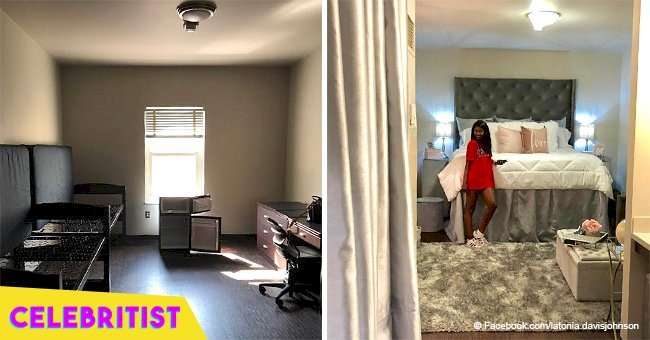 Student's dorm room goes viral after amazing makeover