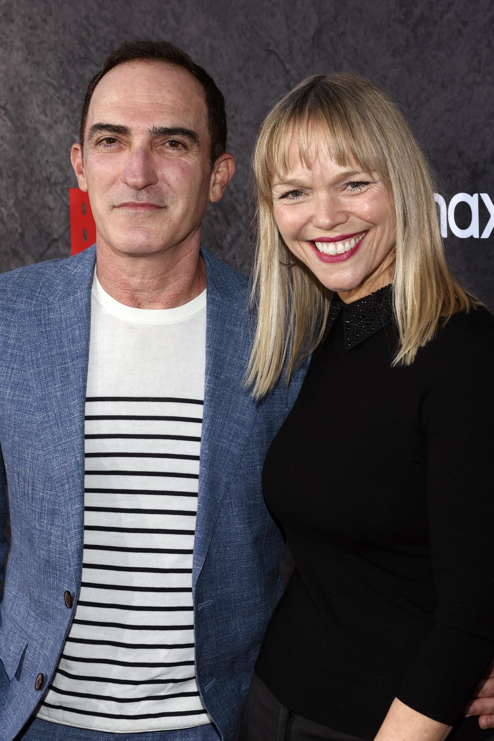 Patrick Fischler and Lauren Bowles at the premiere of season 4 of "Barry" on April 16, 2023, in Los Angeles, California. | Source: Getty Images