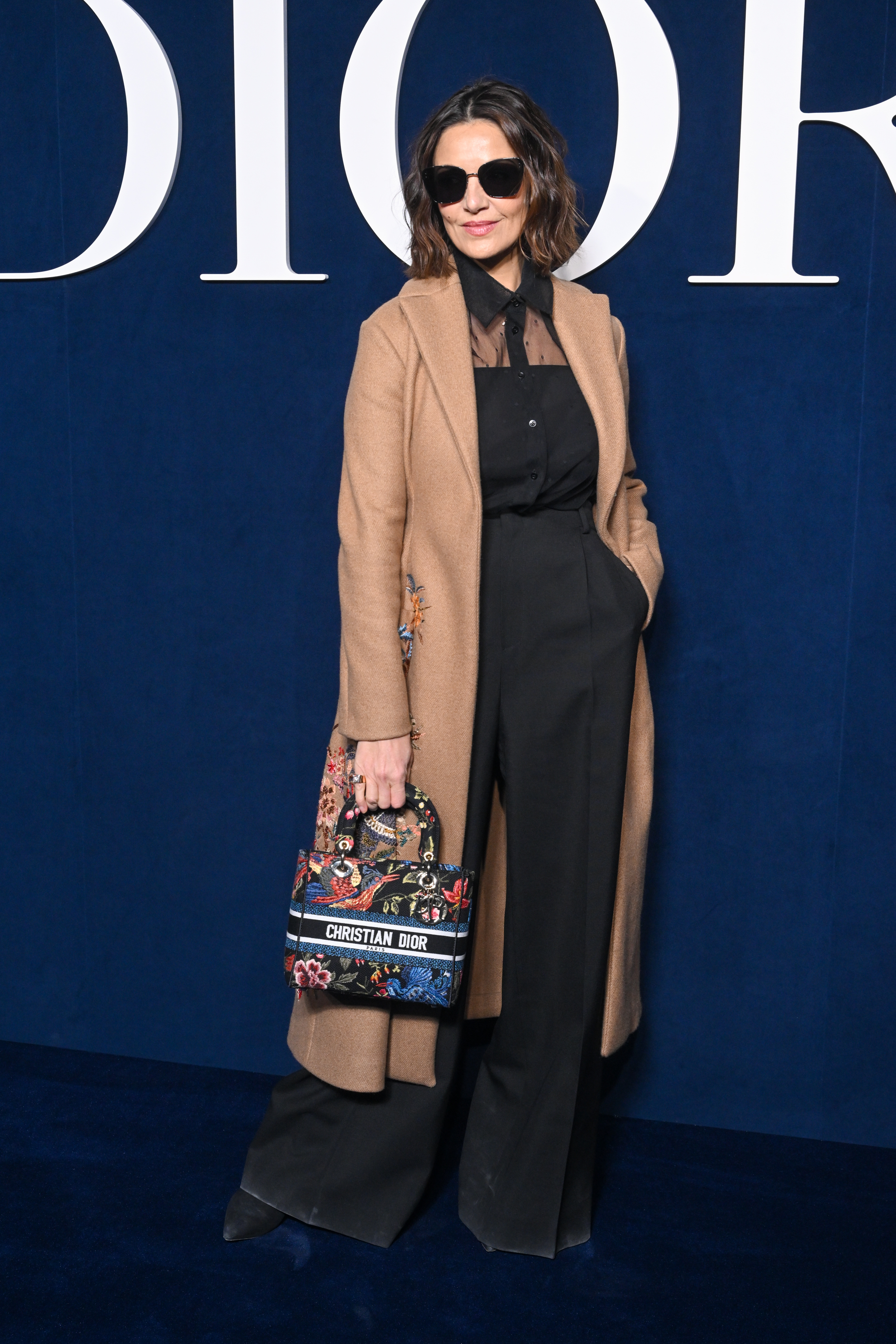 Nadia Farès attends the Christian Dior Womenswear Fall Winter show as part of Paris Fashion Week on February 28, 2023 in France | Source: Getty Images