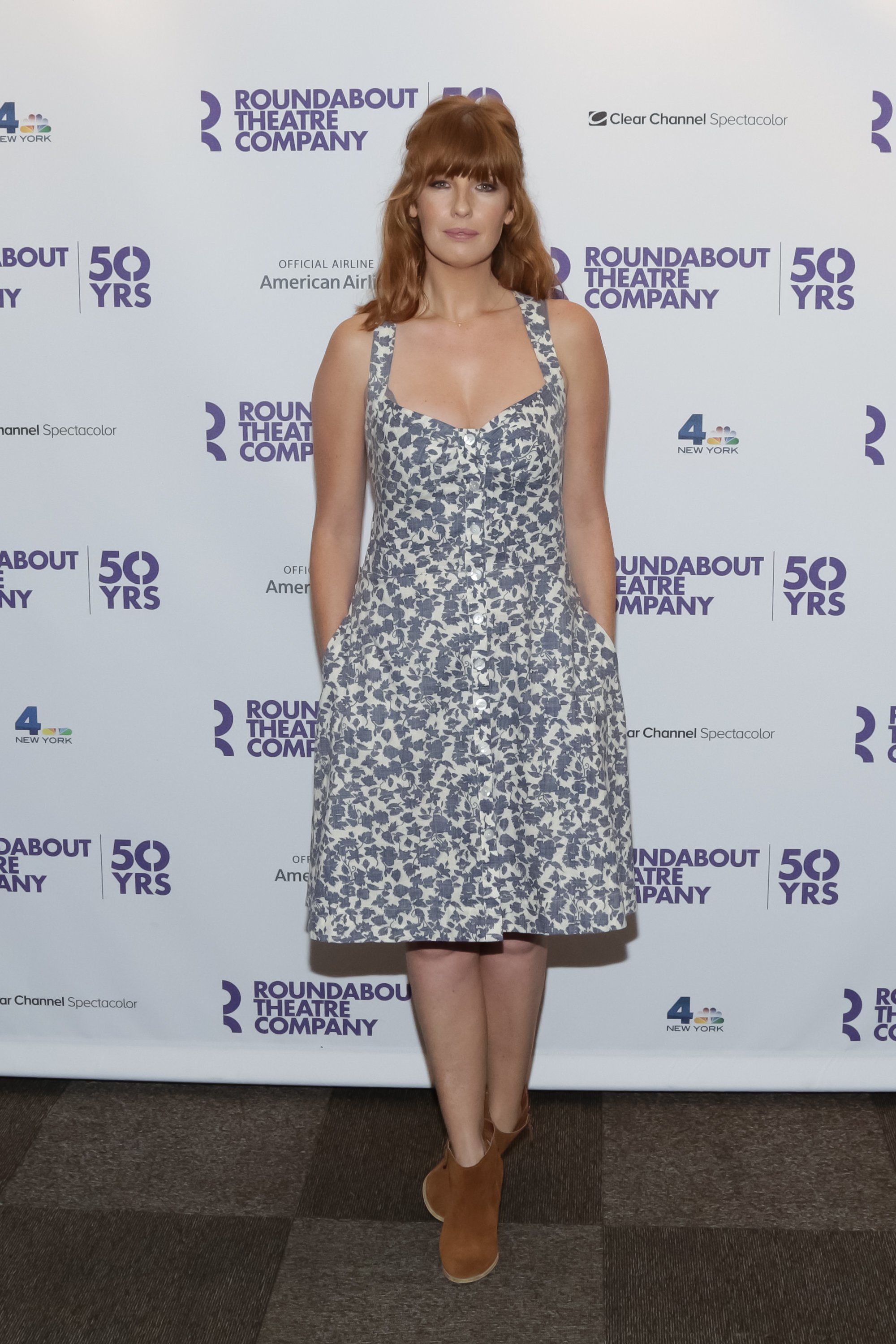 Kelly Reilly at the Roundabout Theatre Company on September 10, 2015, in New York City. | Source: Getty Images