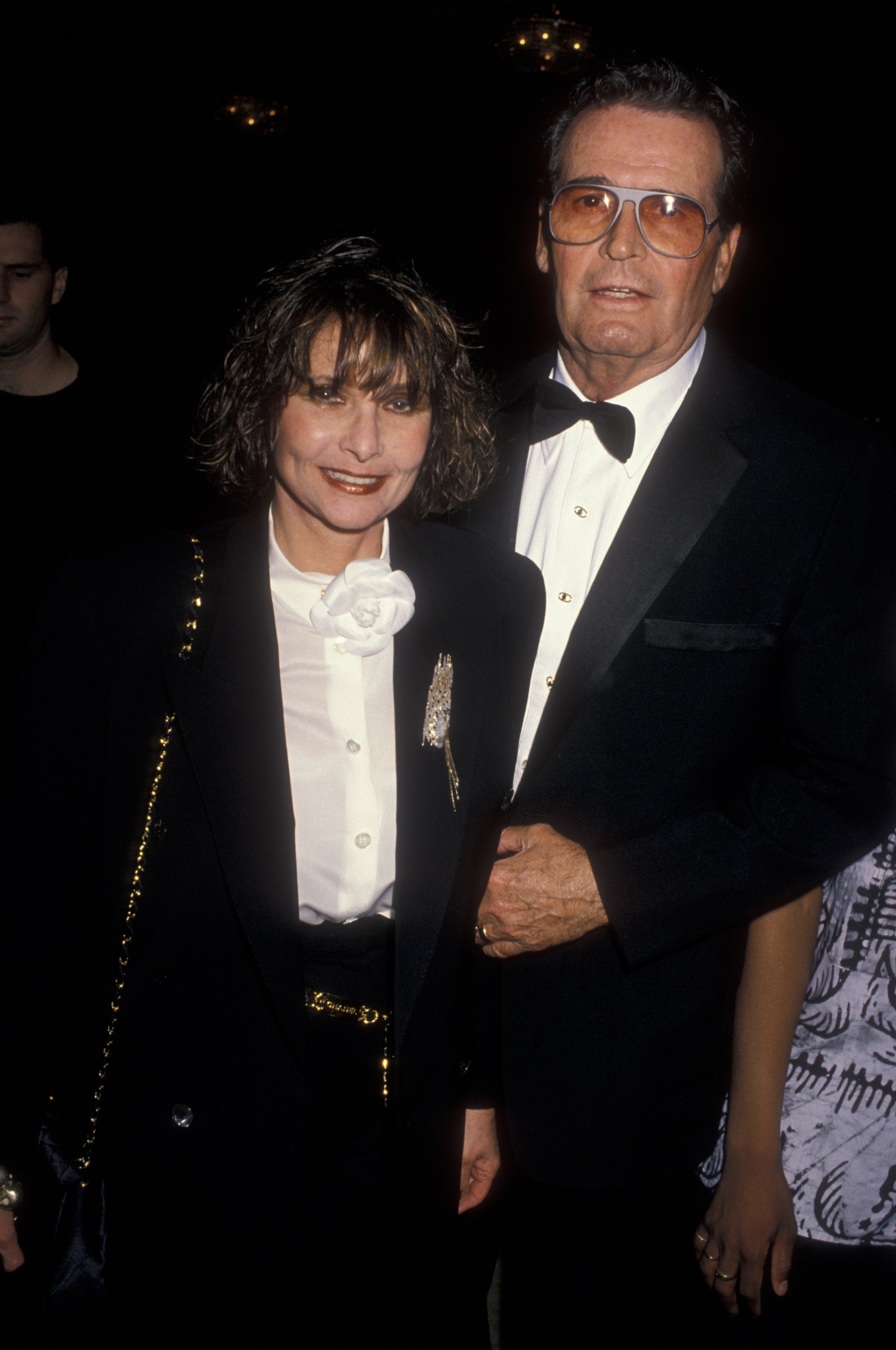 James Garner and his wife, Lois Clarke, attended Nelson Mandella Awards on April 1, 1990, at the Beverly Wilshire Hotel in Beverly Hills, California. | Source: Getty Images