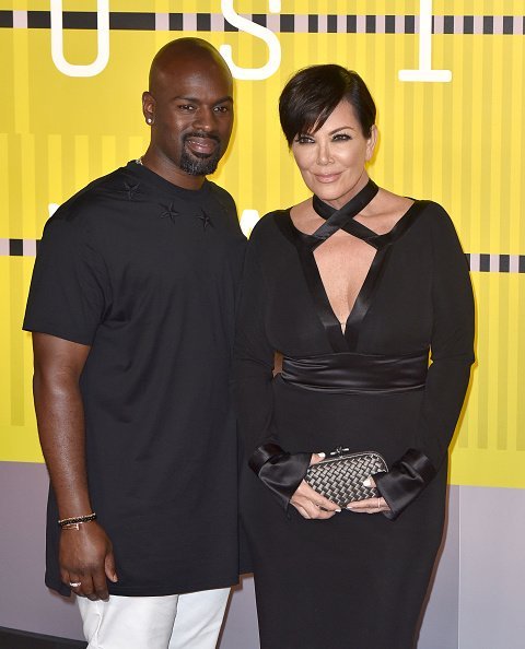 Corey Gamble and Kris Jenner at Microsoft Theater on August 30, 2015 in Los Angeles, California | Photo: Getty Images
