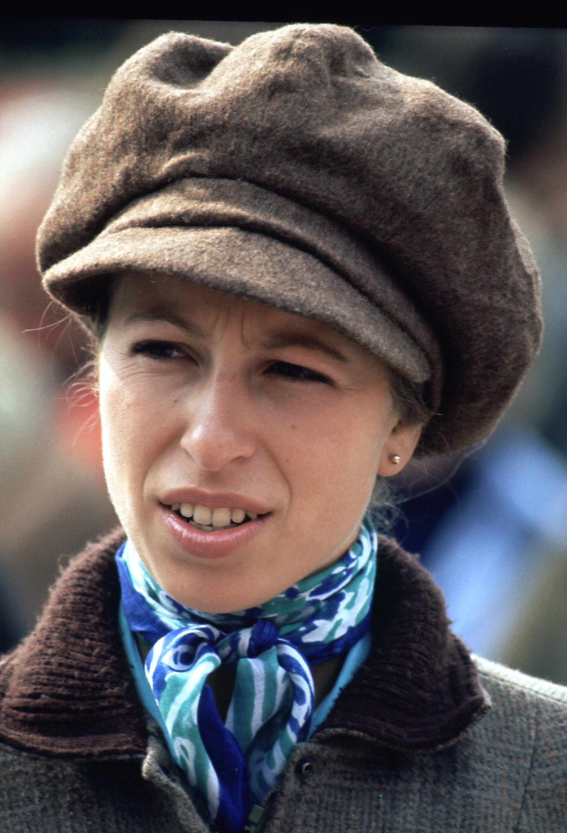 Princess Anne at Badminton Horse Trials on April 15, 1974, in Badminton, London. | Source: Getty Images