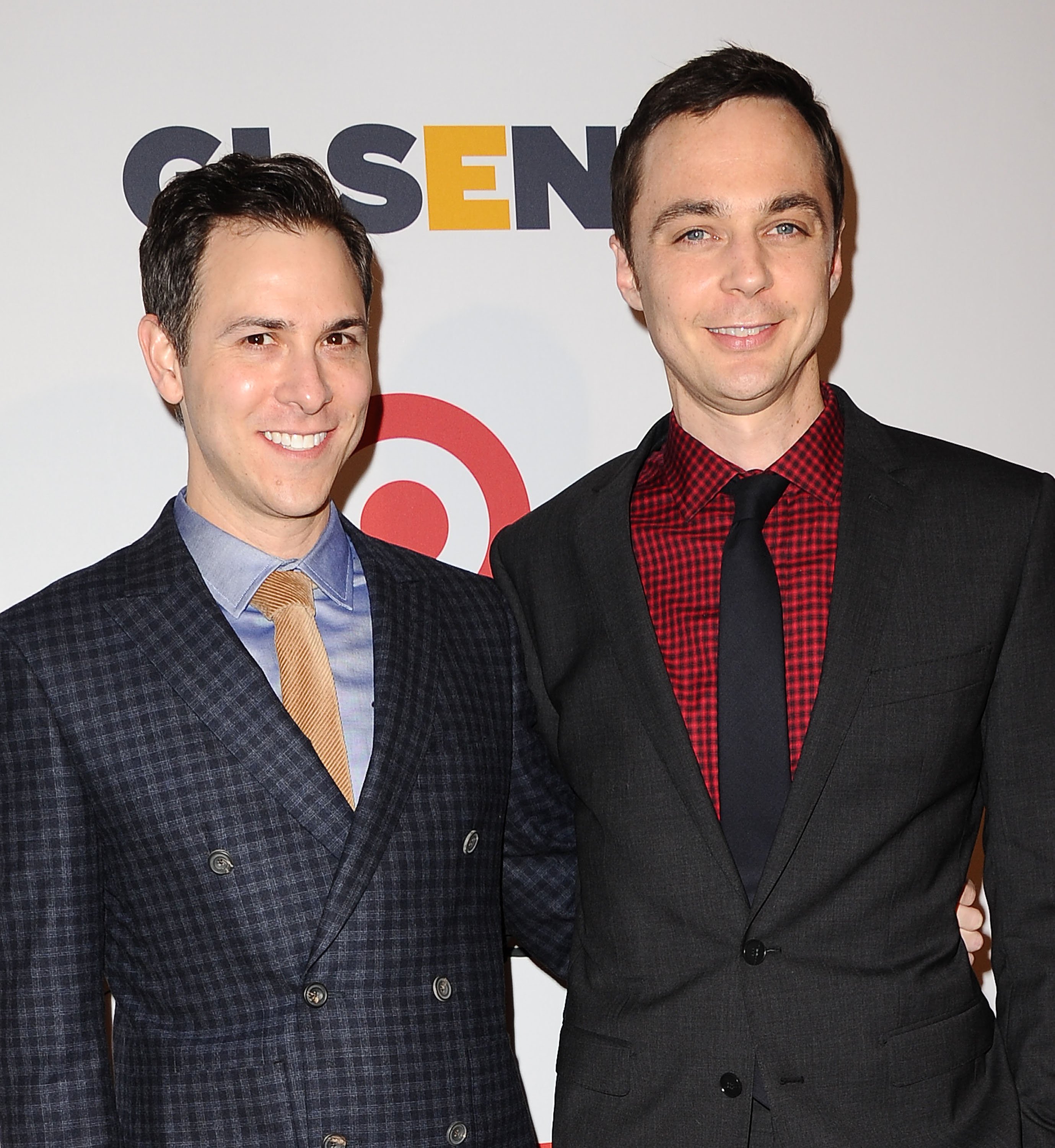 Actor Jim Parsons and Todd Spiewak attend the 9th annual GLSEN Respect Awards at Beverly Hills Hotel on October 18, 2013 in Beverly Hills, California. | Source: Getty Images