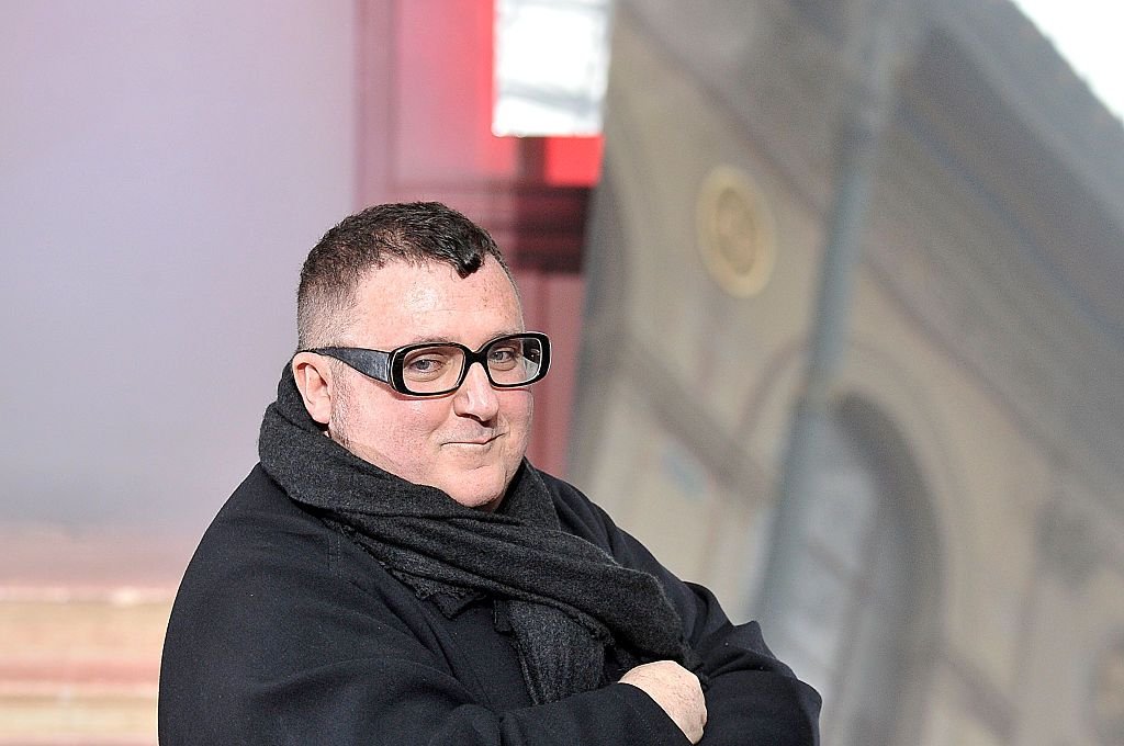 Designer Alber Elbaz walking down the runway during the Lanvin Menswear Fall/Winter 2015-2016 show as part of Paris Fashion Week in Paris, France | Photo: Victor VIRGILE/Gamma-Rapho via Getty Images