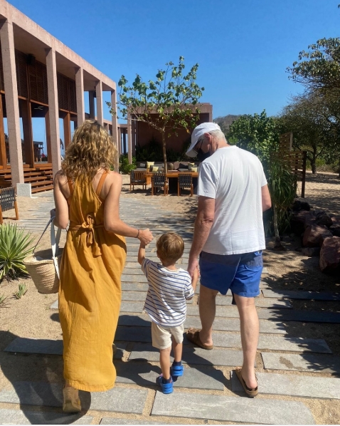 Richard Gere and his family from a post dated February 19, 2023. | Source: Instagram/alejandragere