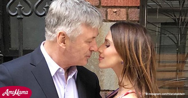 Alec Baldwin's wife shared a picture of their newborn son