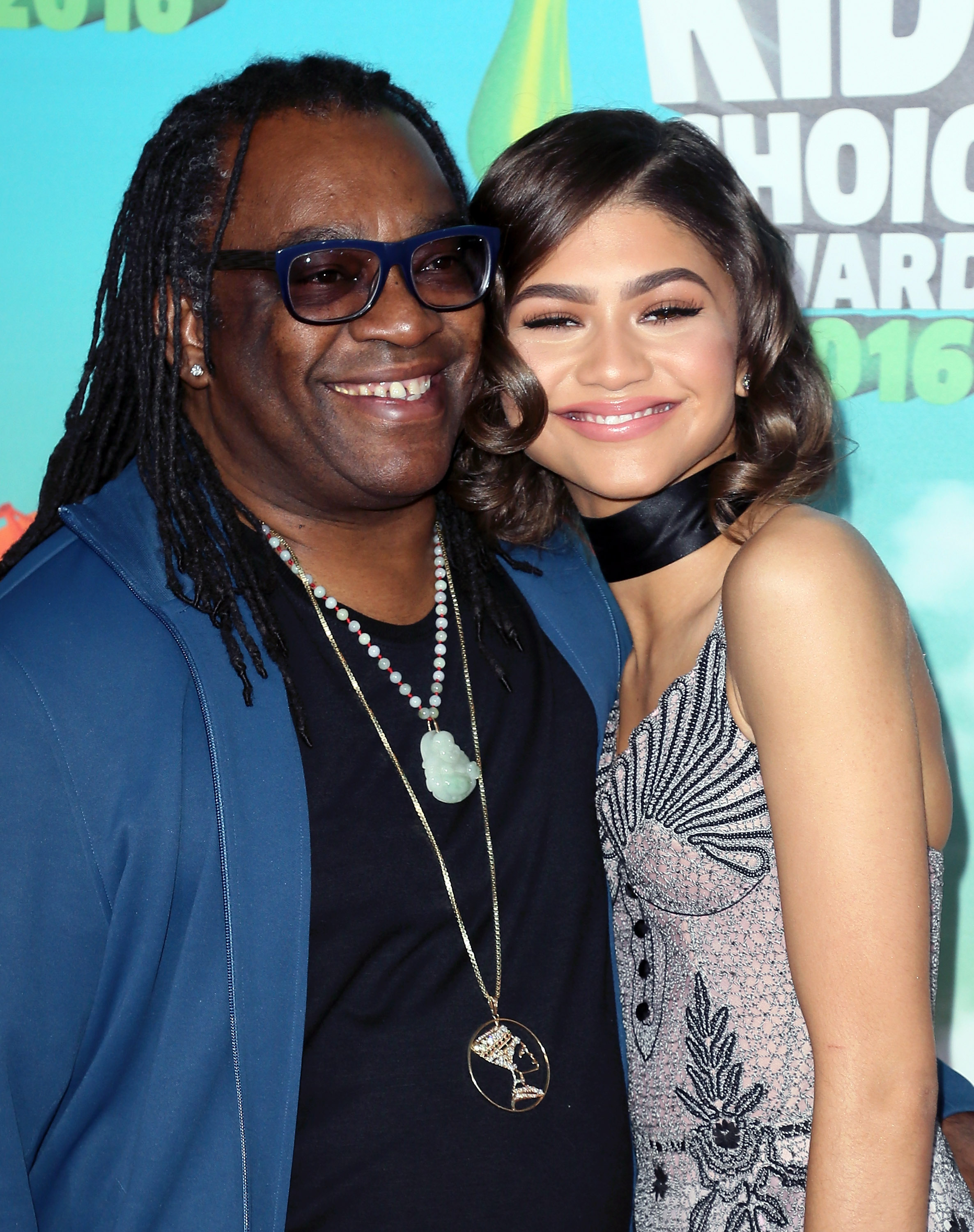 Zendaya and Kazembe Ajamu Coleman attend Nickelodeon's Kids' Choice Awards at The Forum in Inglewood, California, on March 12, 2016. | Source: Getty Images