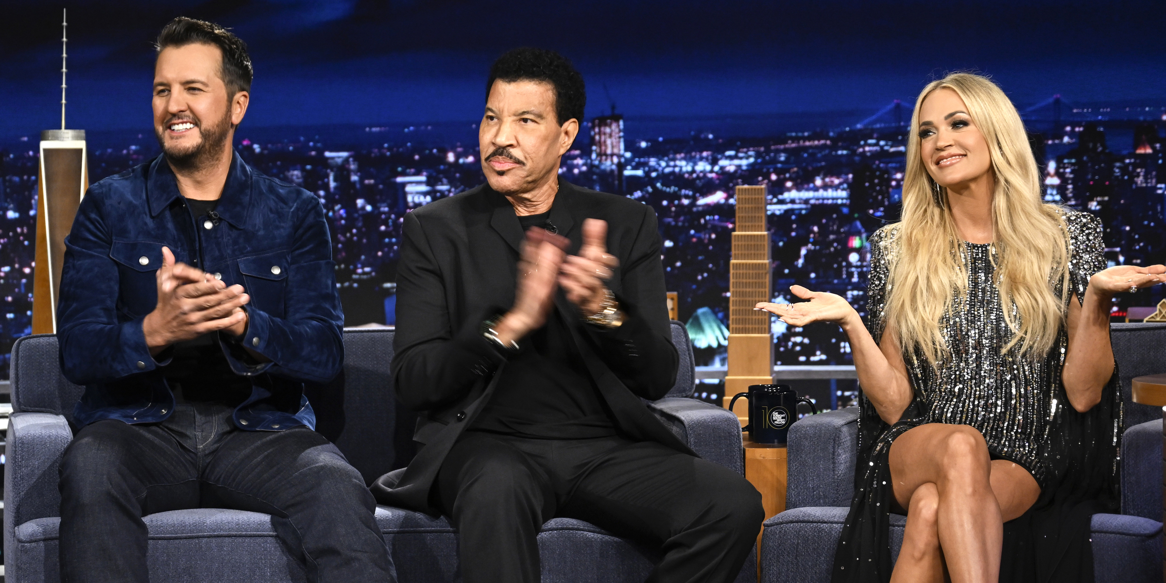 Luke Bryan, Lionel Richie, and Carrie Underwood | Source: Getty Images