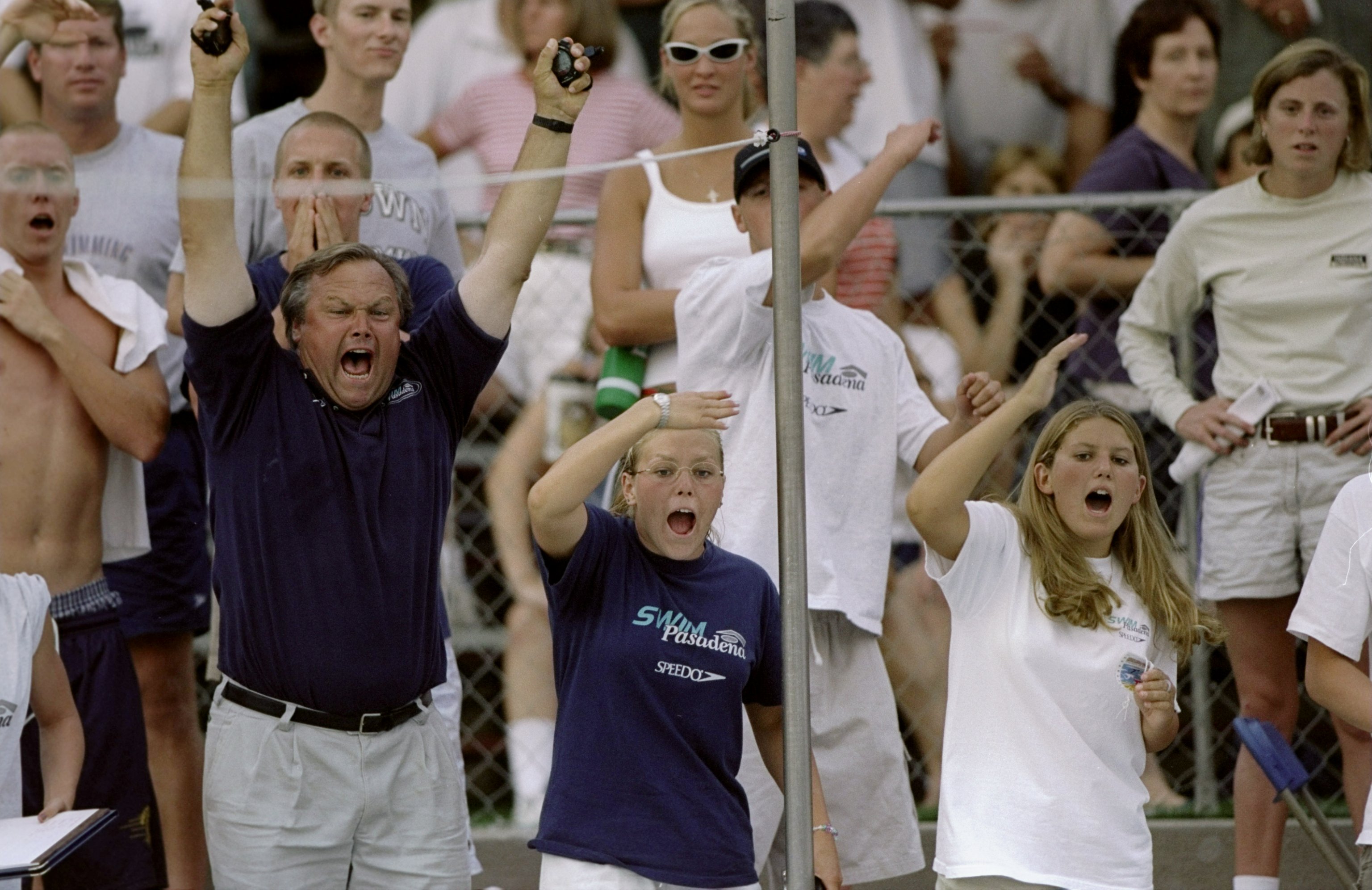 Pasadena swim coach Terry Stoddard in Clovis, California, on August 13, 1998 | Source: Getty Images