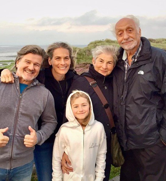 Karl Dall mit seiner Familie I Quelle: Instagram/liveconcert.janina/