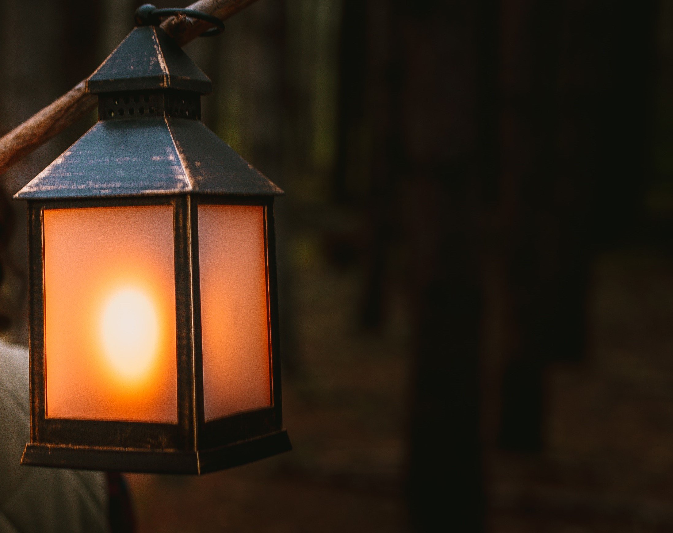 Justin was sure he saw an old lady with a lantern going into the woods, but his parents did not believe him. | Source: Pexels