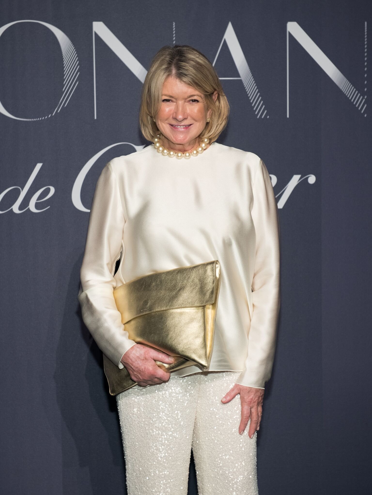 Martha Stewart attends Cartier's celebration of Resonances de Cartier on October 10, 2017. | Photo: Getty Images 