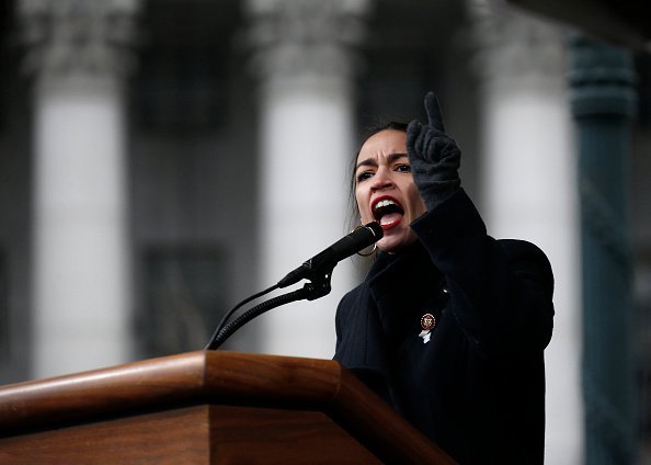 Congresswoman Alexandria Ocasio-Cortez attends Women's March 2019 on January 19, 2019, in New York City.| Photo: GettyImages